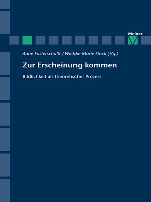 cover image of Zur Erscheinung kommen
